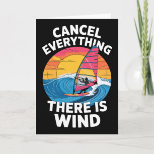 Tarjeta Mejor arte de windsurf para hombres y mujeres Wind