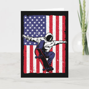 Tarjeta Mejor Arte Para Skateboarder Hombres Mujeres Skate