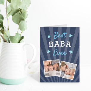 Tarjeta Mejor Baba   Foto del Día del Padre