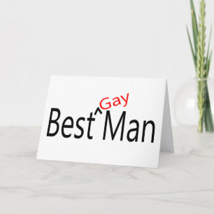 Tarjeta Mejor Boda gay