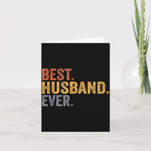 Tarjeta Mejor Camisa Esposo Esposa Marido Día del Padre