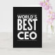 Tarjeta Mejor CEO del mundo (Orchid)