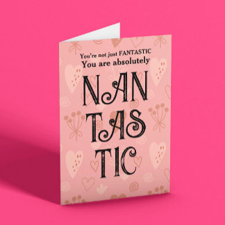 Tarjeta Mejor Cumpleaños de Nan