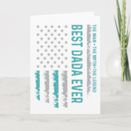 Tarjeta Mejor Dada de la historia - Homenaje patriótico a