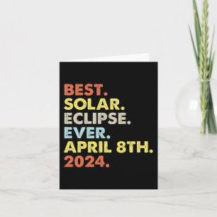 Tarjeta Mejor Eclipse Solar Del 8 De Abril De 2024 Totalid