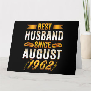 Tarjeta Mejor Esposo Divertido 58 Aniversario