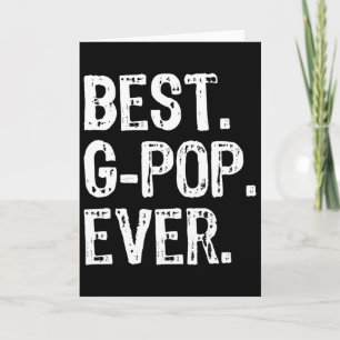 Tarjeta Mejor G-pop de todos los tiempos Familia Divertida