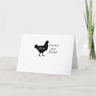 Tarjeta Mejor Granja de Pollos del Día del Padre del Ever 