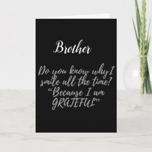 TARJETA **MEJOR HERMANO DE LA HISTORIA** FELIZ CUMPLEAÑOS