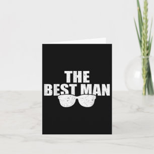 Tarjeta Mejor hombre Boda Groomsmen Gracioso soltero P