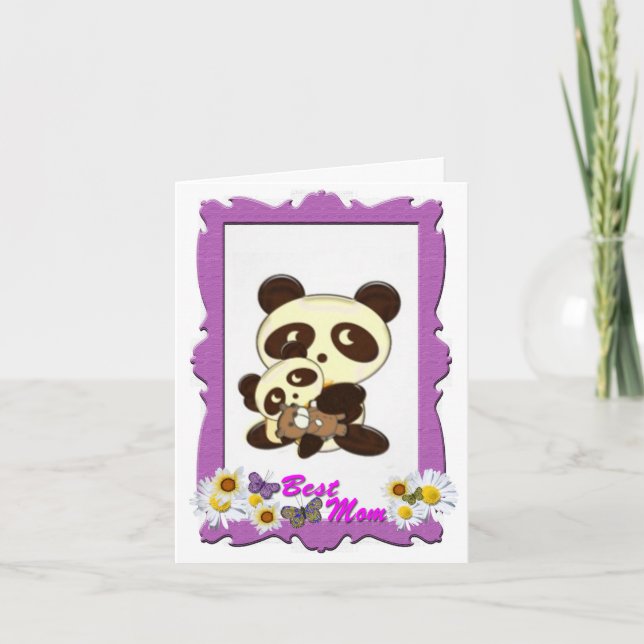 Tarjeta Mejor Mamá (Anverso)