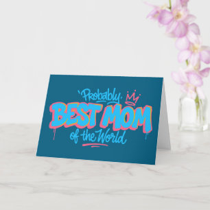 Tarjeta Mejor Mamá del Mundo