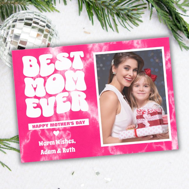 Tarjeta Mejor mamá que nunca fue el día de la madre (Subido por el creador)