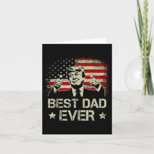 Tarjeta Mejor Padre Que Nunca Padres Día De La Bandera Est