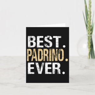 Tarjeta Mejor Padrino de España Padrino