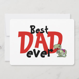 Tarjeta Mejor Papá del Mundo Día del Padre Niña
