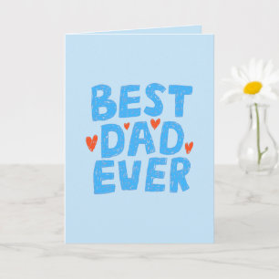 Tarjeta Mejor Papá del Mundo Foto Día del Padre