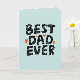 Tarjeta Mejor Papá del Mundo Foto Día del Padre