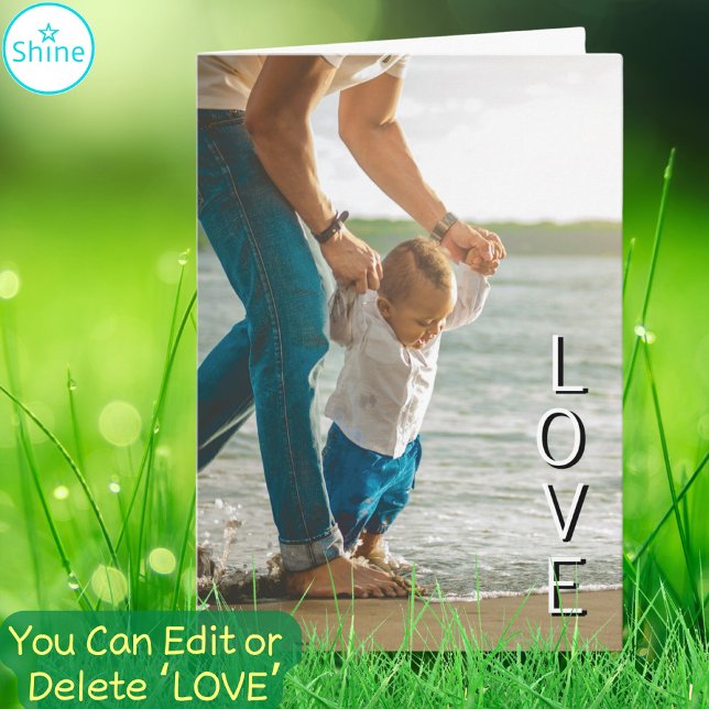 Tarjeta Mejor PAPÁ del mundo Mejor Padre del mundo amor fo (Subido por el creador)