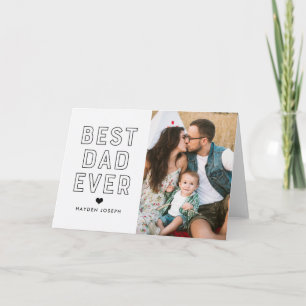 Tarjeta Mejor Papá Moderno De La Historia Foto del Día d