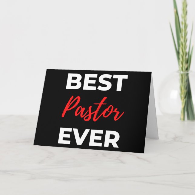Tarjeta Mejor Pastor (Anverso)