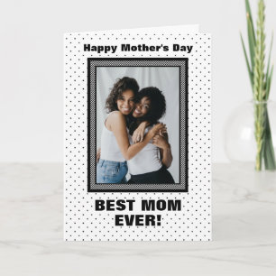 Tarjeta Mejor Personalizado de mamá del día de la madre