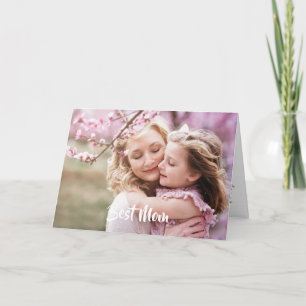 Tarjeta Mejor poema fotográfico de mamá Personalizar Día d
