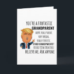 Tarjeta Mejor regalo para abuelos<br><div class="desc">Ropa de regalo para hombres,  mujeres,  señoras,  adultos,  niños,  niñas,  parejas,  mamá,  papá,  tía,  tío,  él y ella. Perfecto para cumpleaños,  aniversarios,  escuela,  graduaciones,  fiestas,  Navidad.</div>