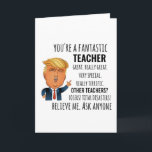 Tarjeta Mejor regalo para maestro<br><div class="desc">Ropa regalos para hombres,  mujeres,  señoras,  adultos,  niños,  niñas,  parejas,  mamá,  papá,  tía,  tío,  él y ella. Perfecto para cumpleaños,  aniversarios,  escuela,  graduaciones,  fiestas,  Navidad.</div>