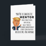 Tarjeta Mejor regalo para mentor<br><div class="desc">Ropa de regalo para hombres,  mujeres,  señoras,  adultos,  niños,  niñas,  parejas,  mamá,  papá,  tía,  tío,  él y ella. Perfecto para cumpleaños,  aniversarios,  escuela,  graduaciones,  fiestas,  Navidad.</div>