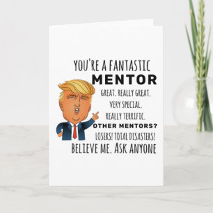 Tarjeta Mejor regalo para mentor