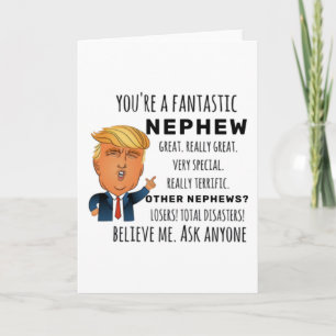 Tarjeta Mejor regalo para sobrino