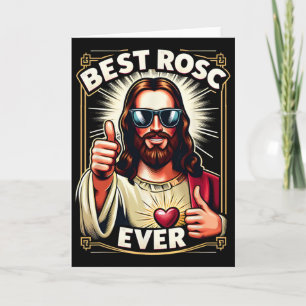Tarjeta Mejor Rosc jamás médico cristiano cirujano diverti