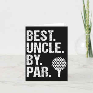 Tarjeta Mejor Tío De Par Golf Tío Mejor Tío Jamás Fathe