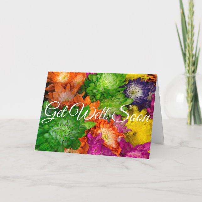 Tarjeta Mejore los deseos del arcoiris (Anverso)