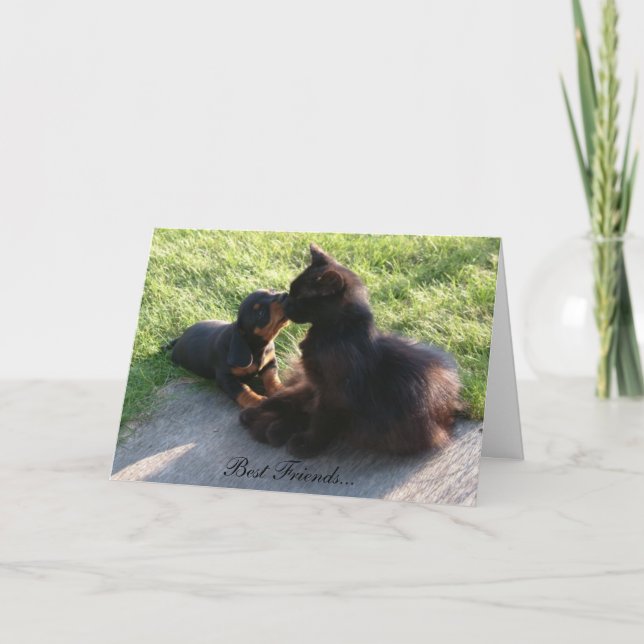 Tarjeta Mejores amigos (Anverso)