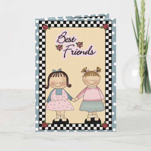 Tarjeta Mejores amigos (Anverso)