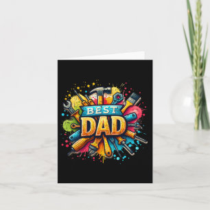 Tarjeta Mejores herramientas para papá Craftsman Papá Padr