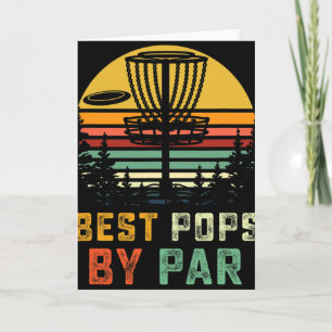Tarjeta Mejores Pops Por Par Día Del Padre Frisbee Disc Go