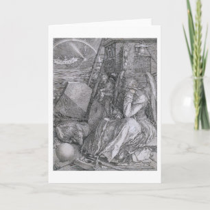 Tarjeta Melancholia, Albrecht Durer