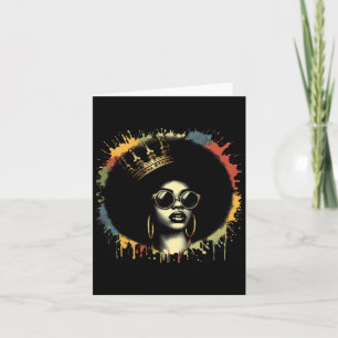 Tarjeta Melanin, Chica afro, de junio de 2014, de mujeres