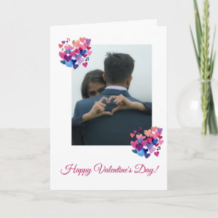 Tarjeta Melodía de Corazón con Acuarela Día de San Valentí