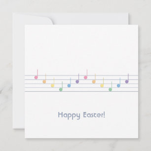 Tarjeta Melodía de primavera personalizable (Fusión)