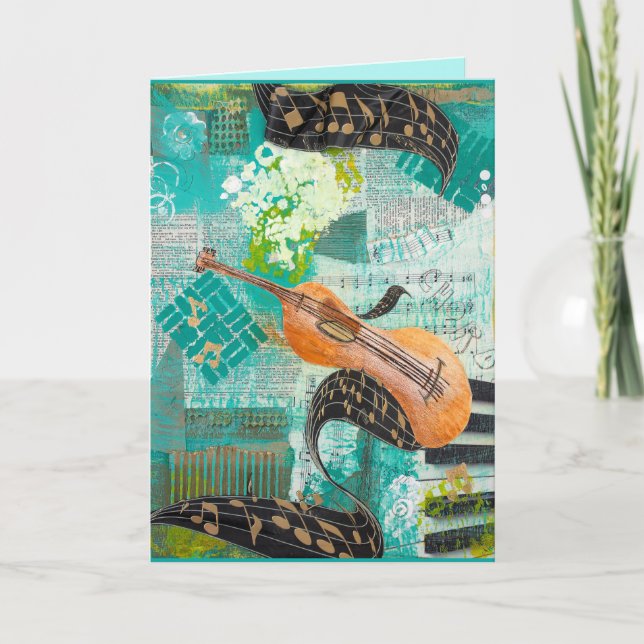 Tarjeta Melodía de violín (Anverso)