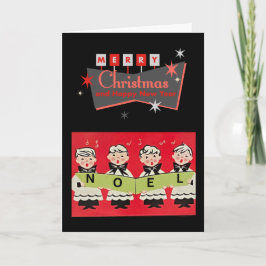 Tarjeta Melodías de mediados del siglo: Navidades de niños