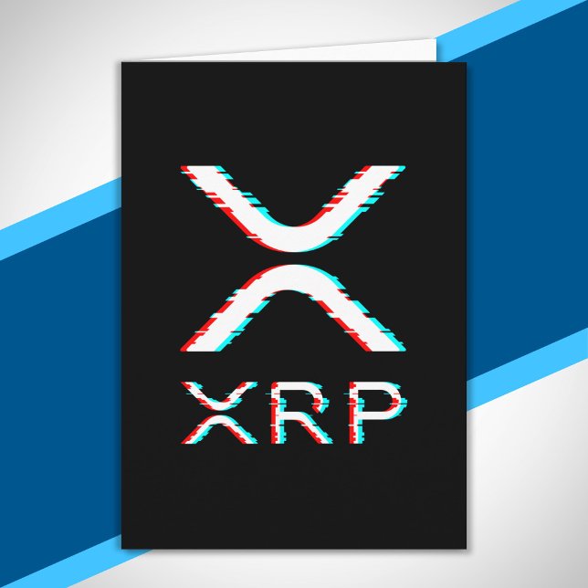 Tarjeta Meme de criptografía de divisa XRP Glitch Cryptocu (Subido por el creador)