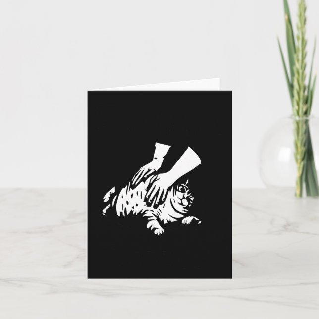 Tarjeta Meme de gato divertido Rollin Fatties  (Anverso)