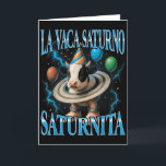 Tarjeta Meme de Italian Brainrot La Vaca Saturno Saturnita<br><div class="desc">Meme de Italian Brainrot La Vaca Saturno Saturnita Cumpleaños</div>