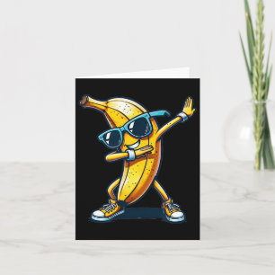 Tarjeta Meme de la fruta bananera bailando bailando bailan