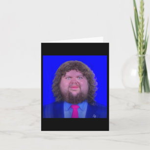 Tarjeta Meme divertido Jd Vance Shirt Jd Vance Face